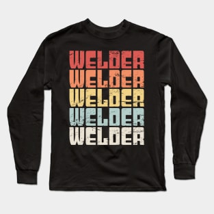 WELDER | Vintage 70s Text Long Sleeve T-Shirt